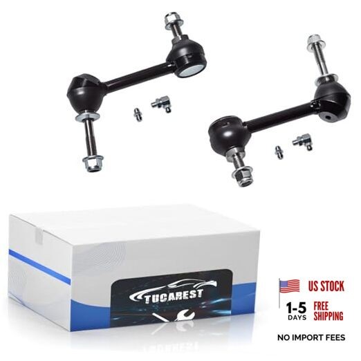Front Sway Bar Stabilizer Link 2Pcs K80140 Compatible With 2003-2011 K80140 x2