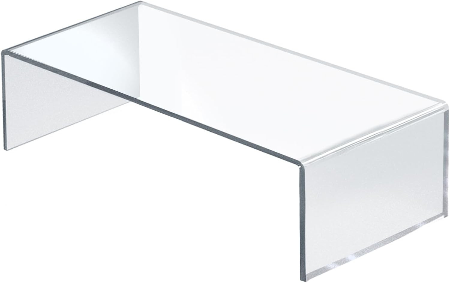 515338-1PK Acrylic Laptop Stand, Computer Riser for Desk, Monitor Stand, Closet