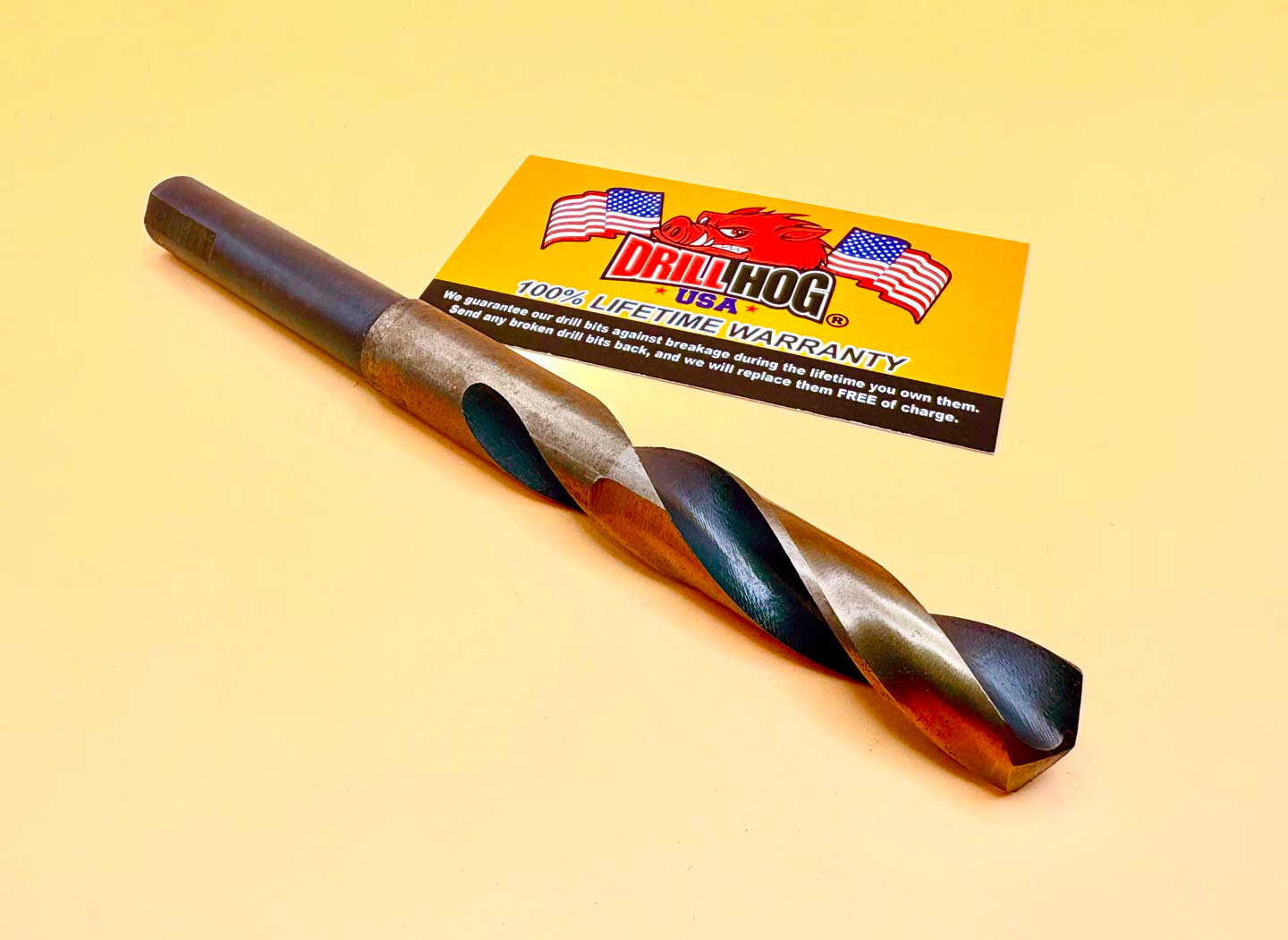 5/8" Drill Bit 5/8" Bit Silver & Deming HI-M7 HSS Drill Hog® Lifetime Warranty