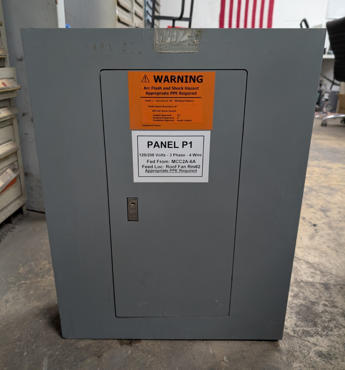 🤪 SQUARE D 100 AMP MAIN AMP PANELBOARD 240/120 VAC 3Ø 4W NQOD424M100