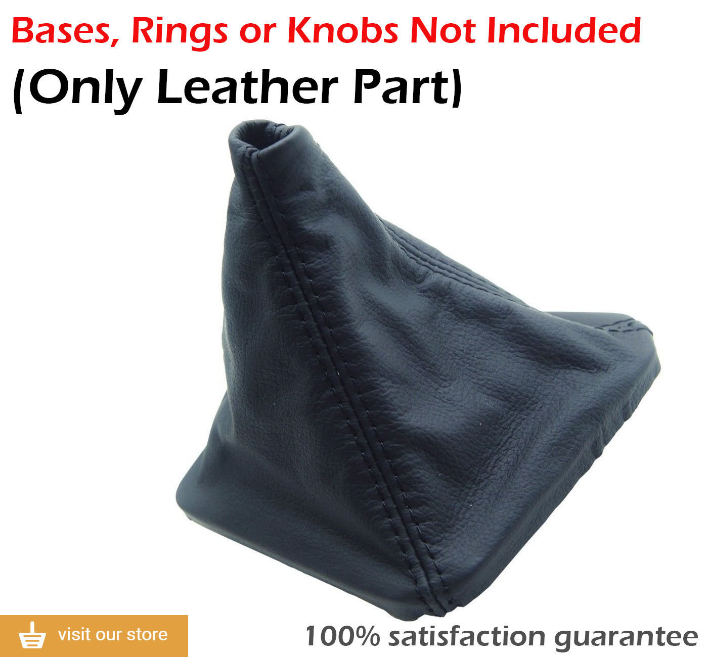 Manual & E Brake Boot Leather Synthetic for BMW E36 92-99 Black