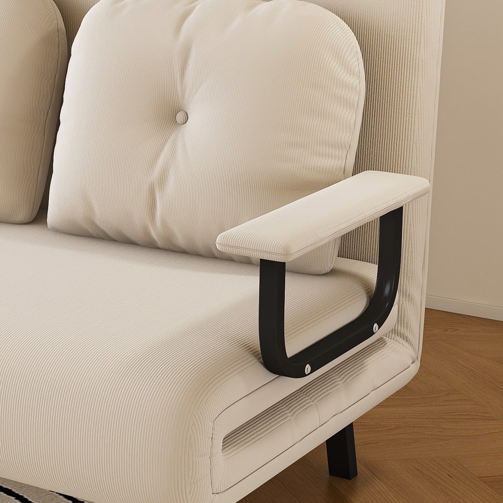 Folding Sofa Bed 5-in-1 Convertible Chair for Position Adjustable Backrest