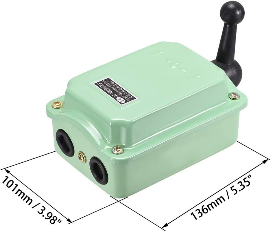 Drum Switch QS-30 3 Positon Forward/Off/Reverse Motor Control 30A