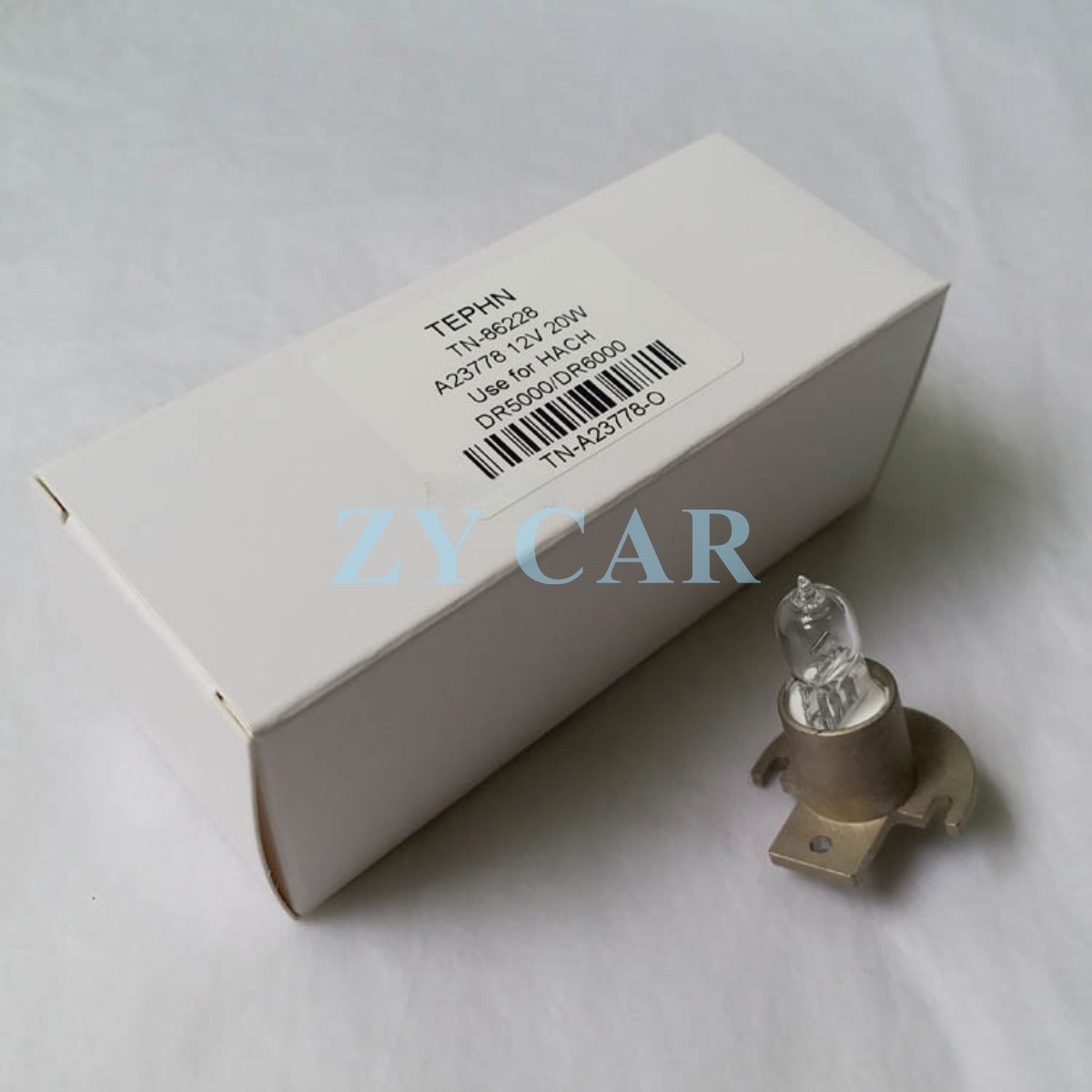 Replacement lamp for A23778 HACH 12V20W Spectrophotometer DR5000/6000 Lamp Bulb