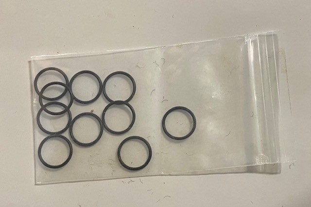 Pack of 10 Kimble O- Ring K-758252-0017 Size 017