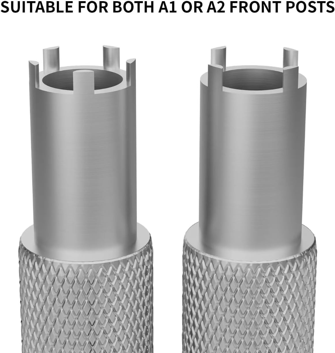 Front Sight Adjustment Tool with Rubber Protective Cover, 4and5 Prong A1andA2...