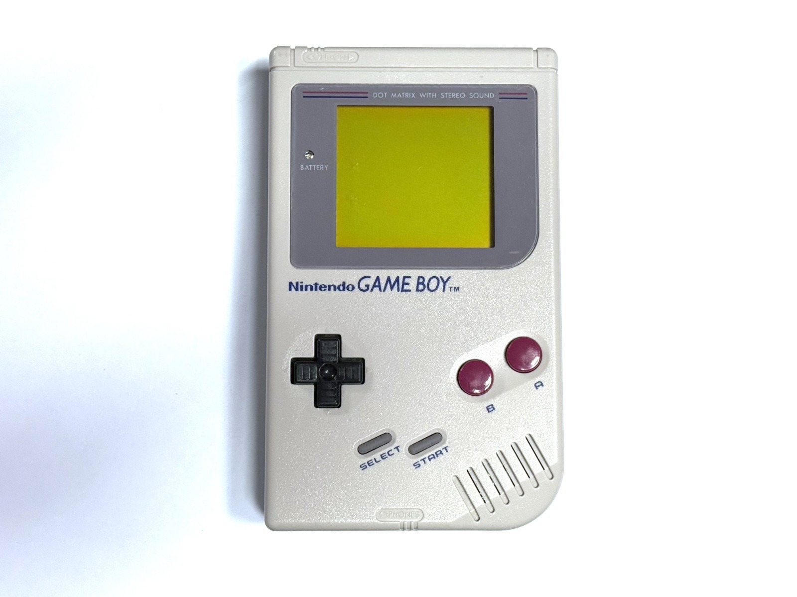 RESTORED! Original Nintendo Gameboy Handheld Gray System Authentic DMG-01