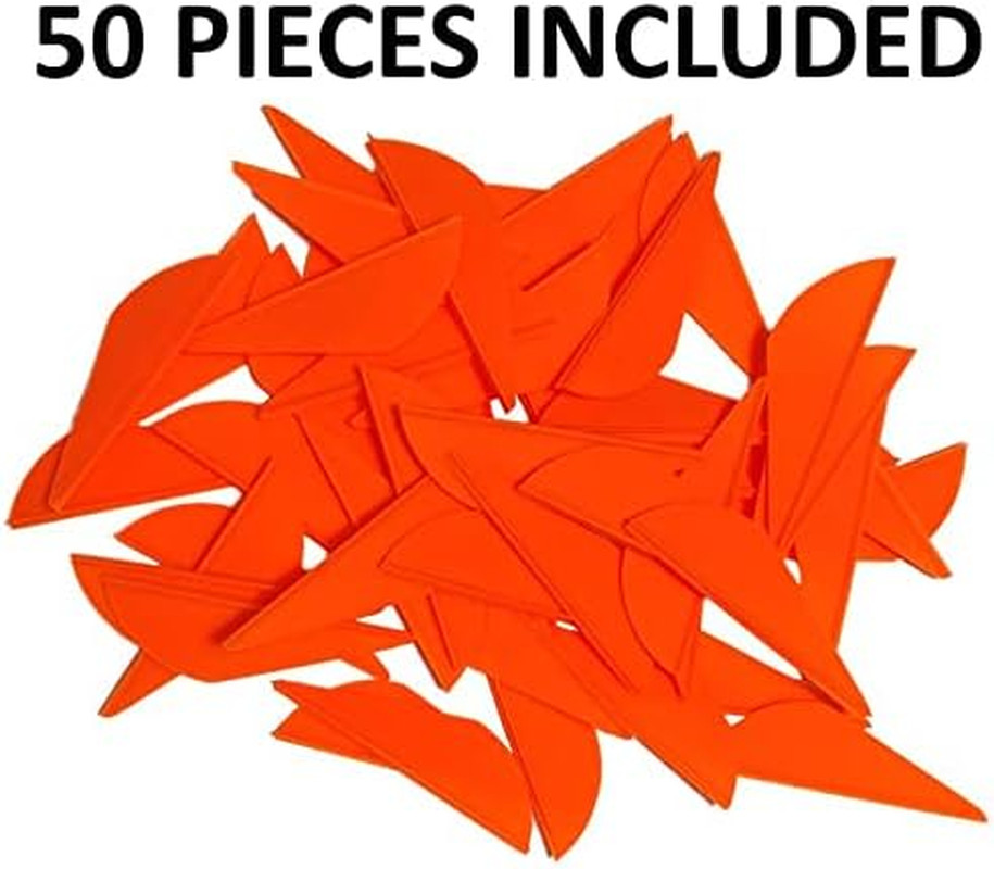 Arrow Vanes 2.0” | 50 Pack or 100 Pack | Multiple Colors Available | High Profil