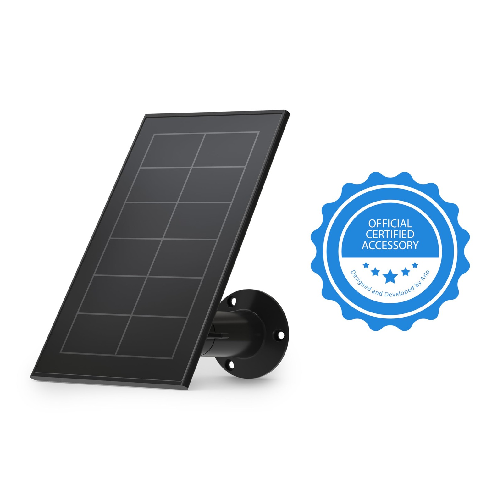 Arlo Solar Panel Charger Black - (VMA5600)