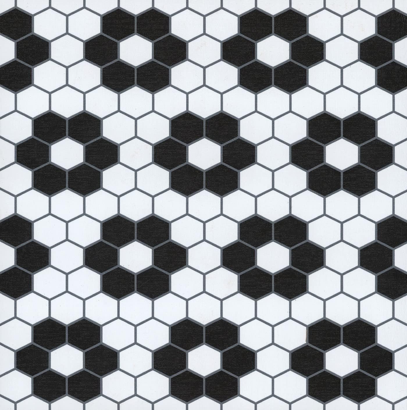 Black Peel and Stick Floor Tiles 12 Pack