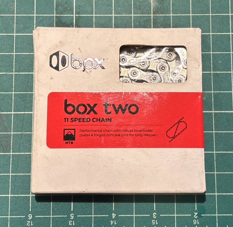 BOX Components Two Chain 11 Speed 116 Links Chrome Plate Shimano Compatible
