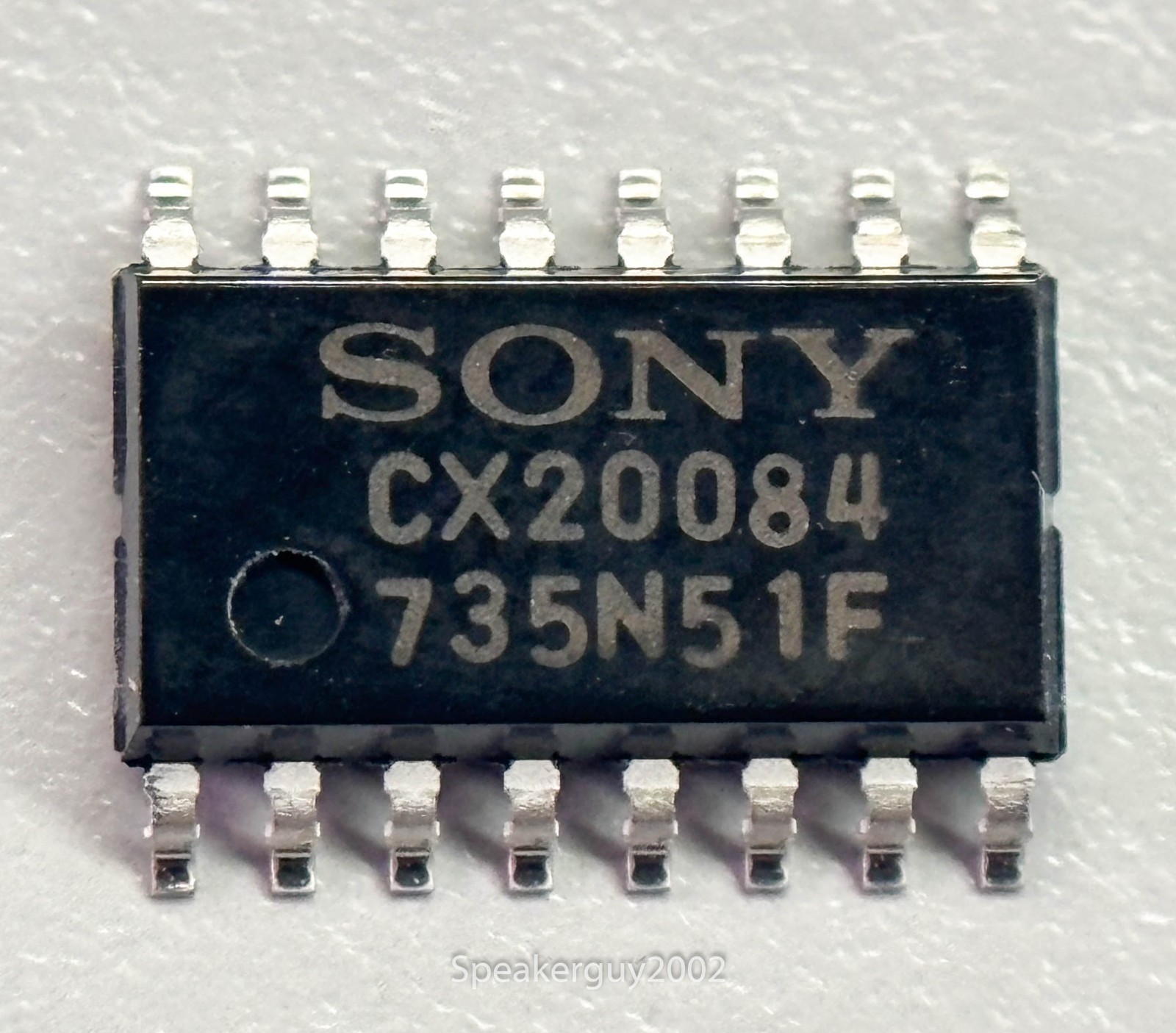 Sony CX20084 Surface Mount Integrated Circuit - IC