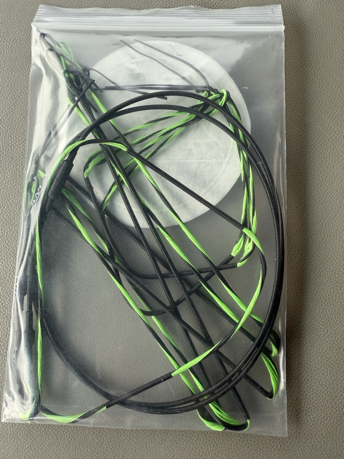 NEW 4x4 Mathews ARC 34 Bow Strings String COMPLETE SET Flo Green and Black