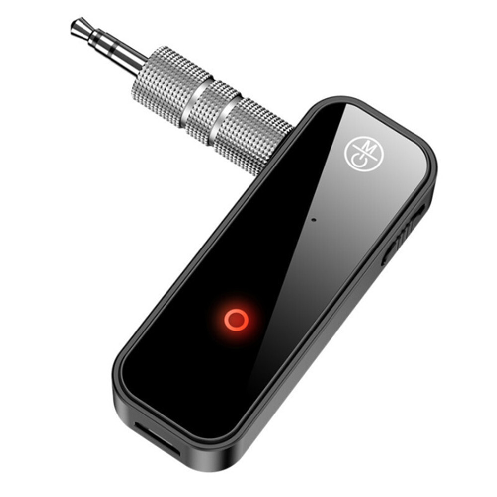 Bluetooth 5.0 Receiver Transmitter Wireless Car Audio AUX Adapter Plug And Play