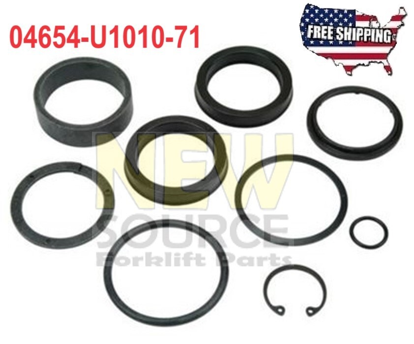 04654-U1010-71 TOYOTA FORKLIFT LIFT CYL. O/H SEAL REPAIR KIT - EPDM- COMPLETE