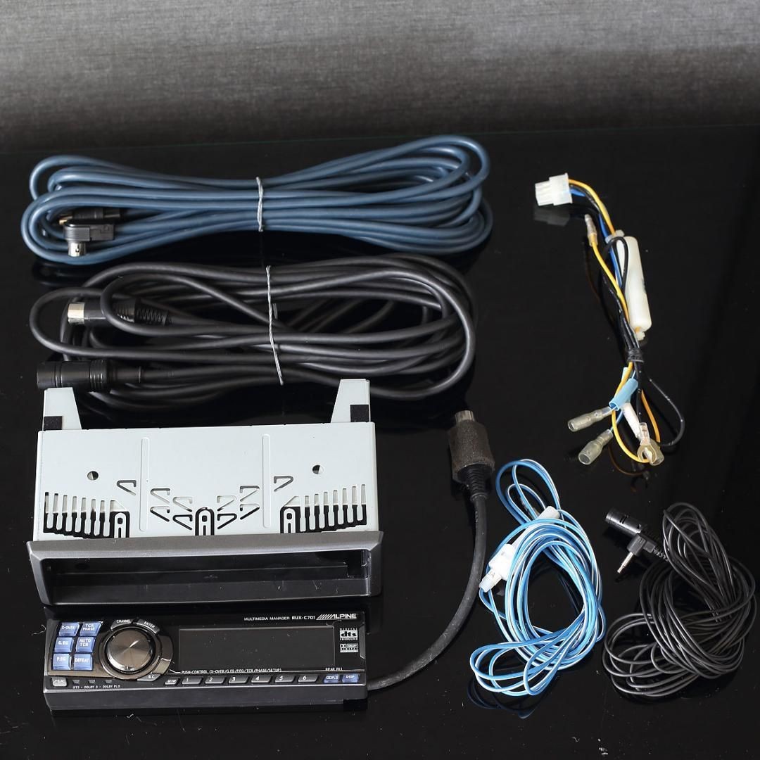 Alpine PKG-H701S RUX-C701 PXA-H701 Set Multimedia Manager Tested