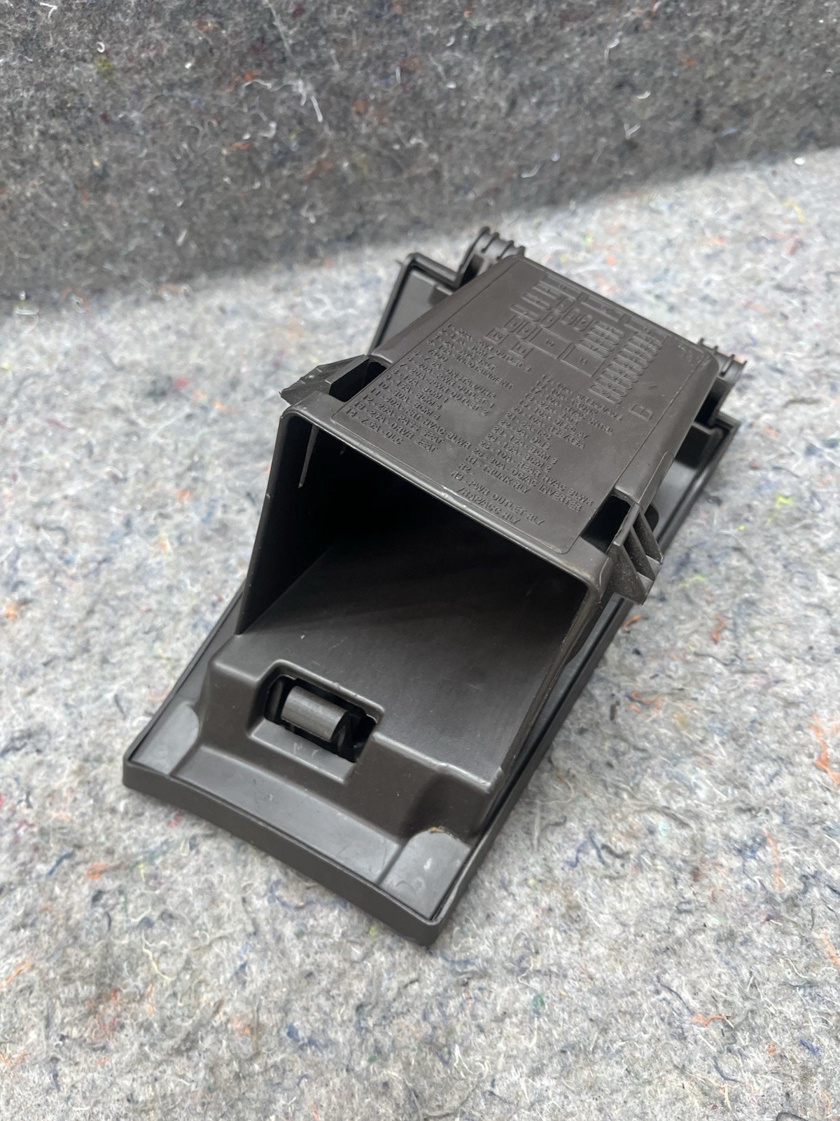 2011-2017 Buick Regal Brown Left Driver Side Dash Panel Compartment Box Fuse