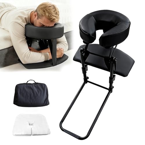 Massage Headrest for Bed Portable Face Down Pillow
