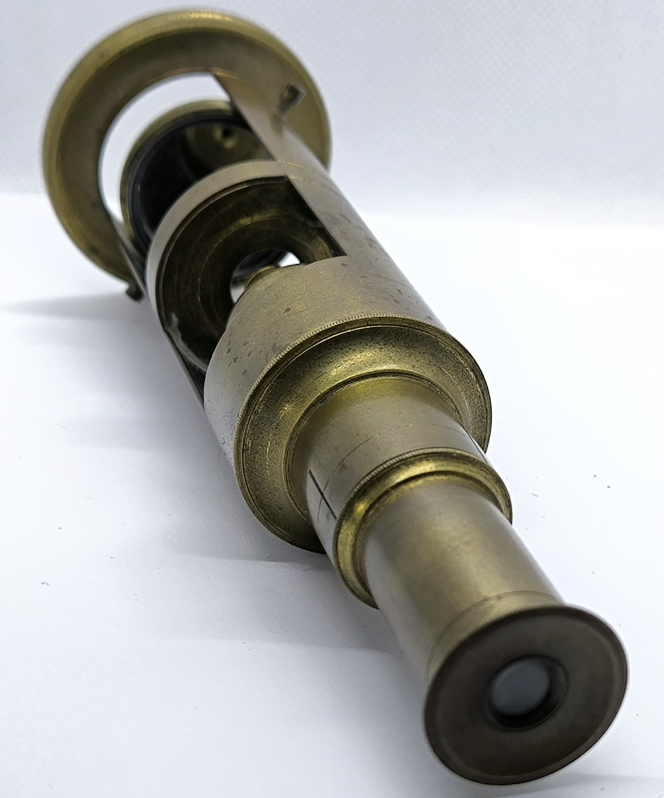 Antique Brass Field Microscope