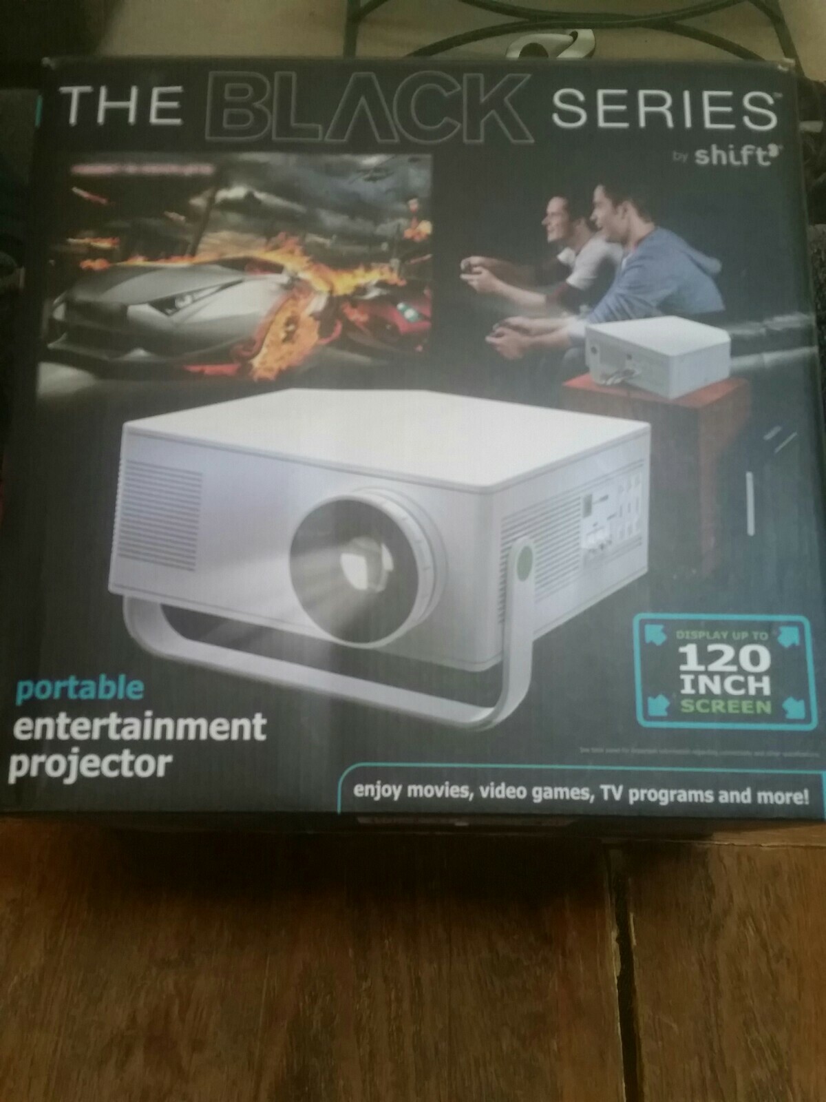 The Black Series Portable Entertainment Projector NEW