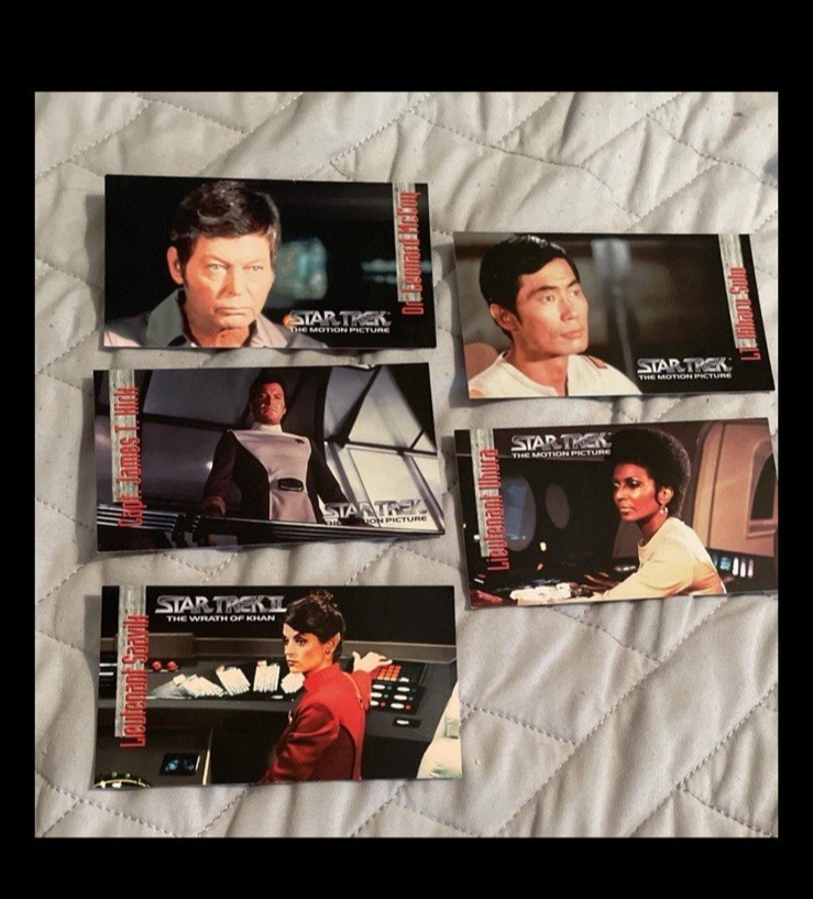 Star Trek Playmates SkyBox The Movie Cards from 90's  CHOICE YOU PICK