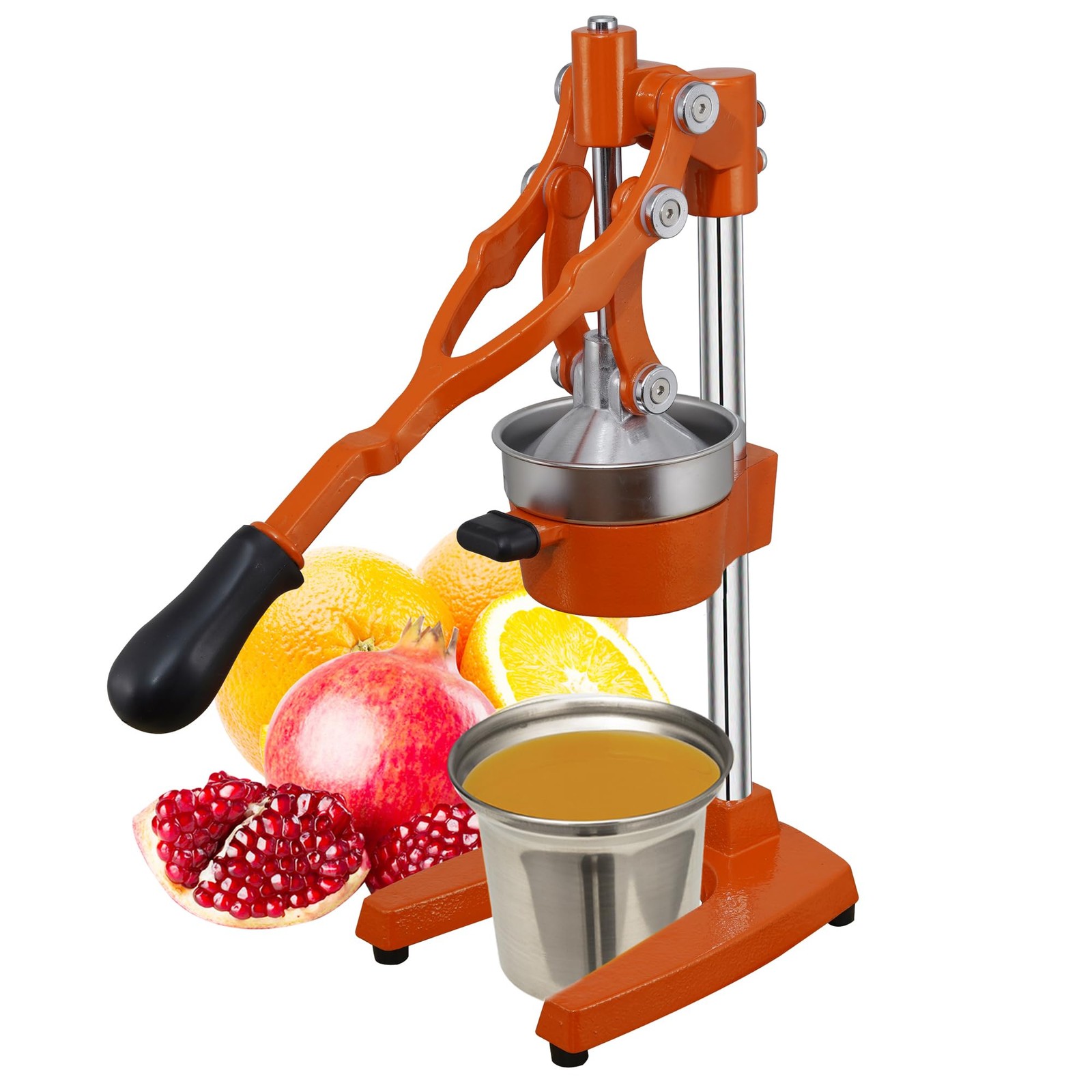 19 Inch Height Extra Tall Commercial Heavy Duty Cast Iron Hand Press Manual O...