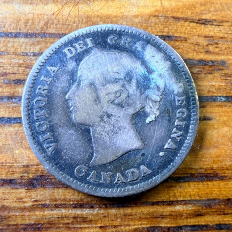 Canada Five Cents 1886