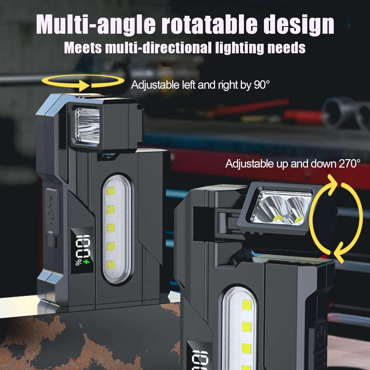 G5 Flashlight,Ultra-Compact 800 Lumens Rechargeable EDC Flashlight, Powerful LED