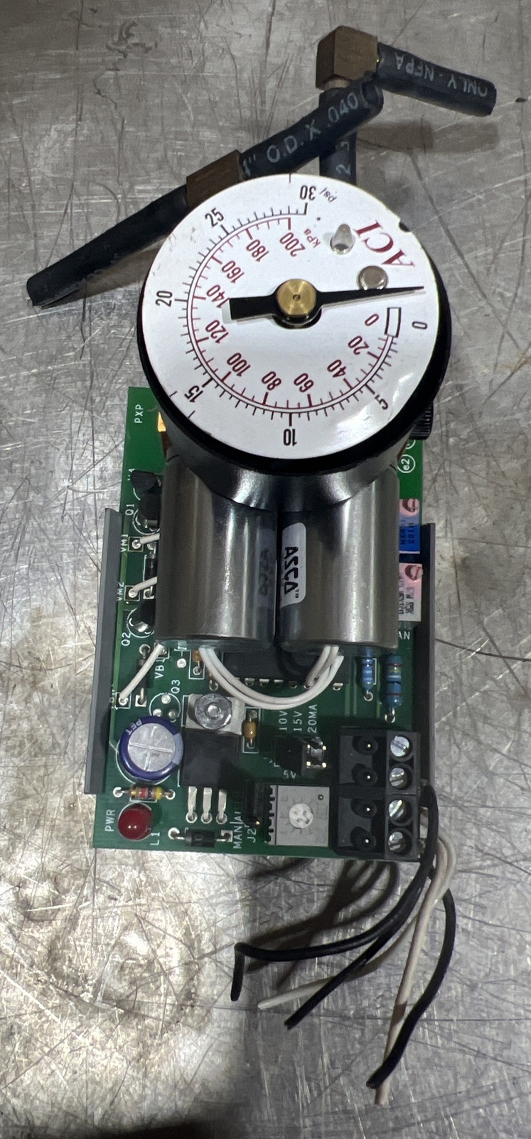 ACI ADVANCE CONTROLS INC PXP2.3LG GAUGE ANALOG TO PRESSURE ANALOG TO PNEUMATIC 9