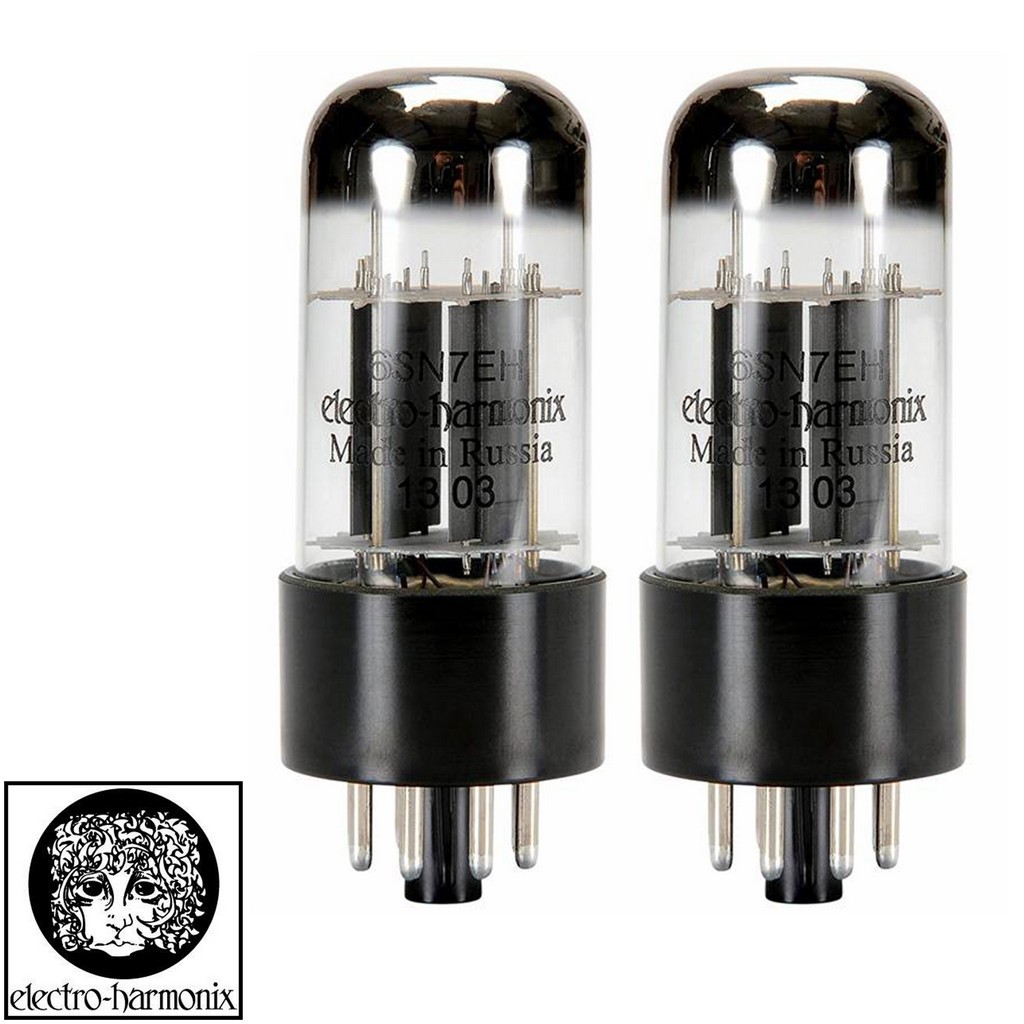 Brand New Gain Matched Pair 2x Electro-Harmonix 6SN7 Vacuum Tubes