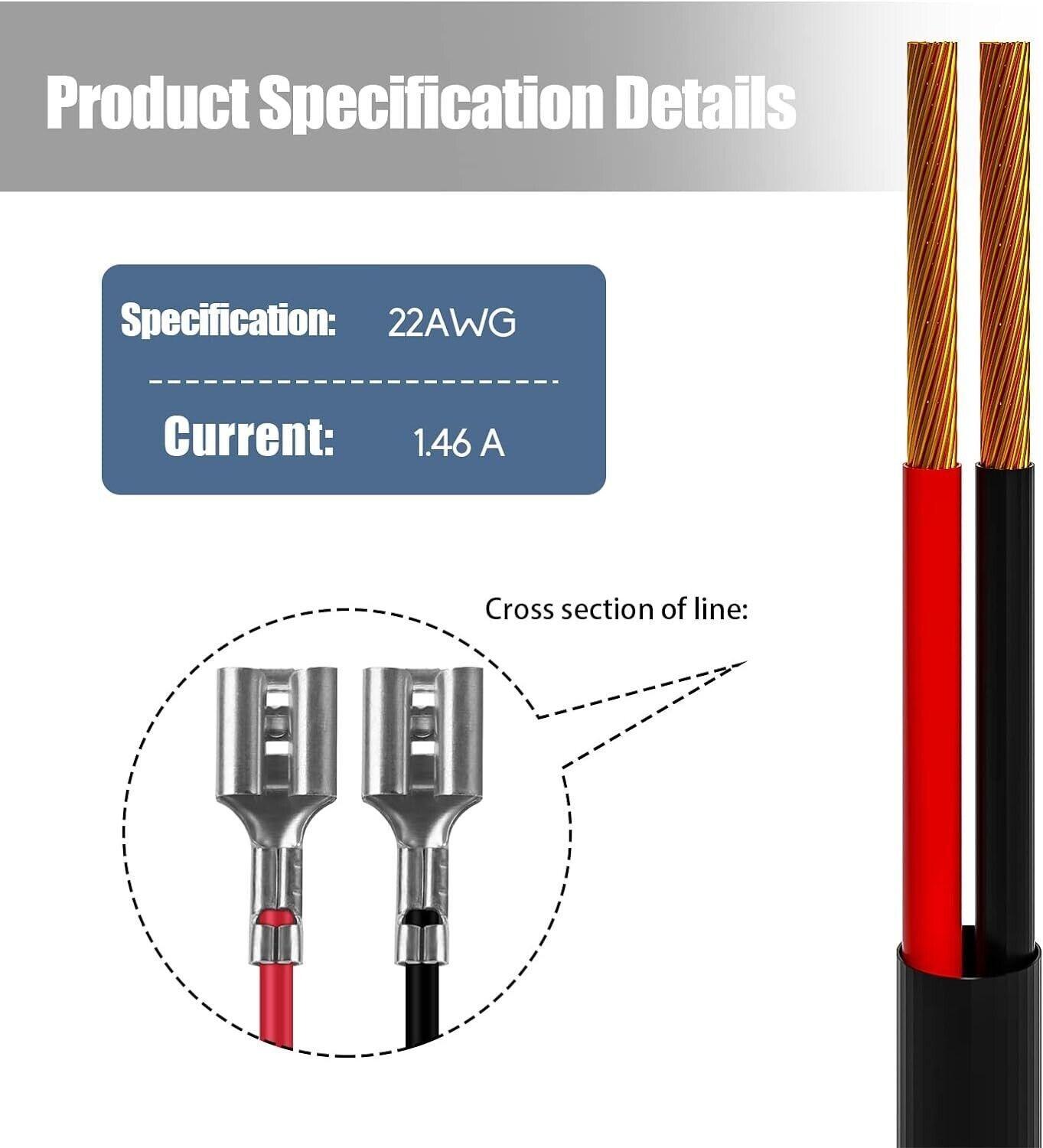 Trail Camera Power Cord79inch Dc External Power Cable Compatible with Tactacam R