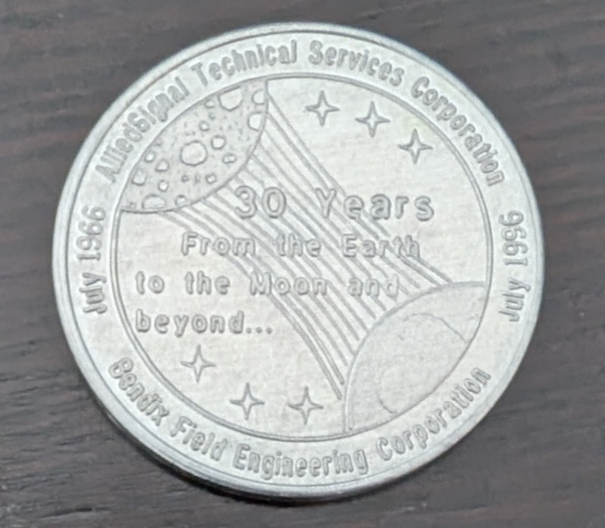 Kennedy Space Center-Merritt Island Launch Annex (MILA) Coin/30-year Anniv/1996