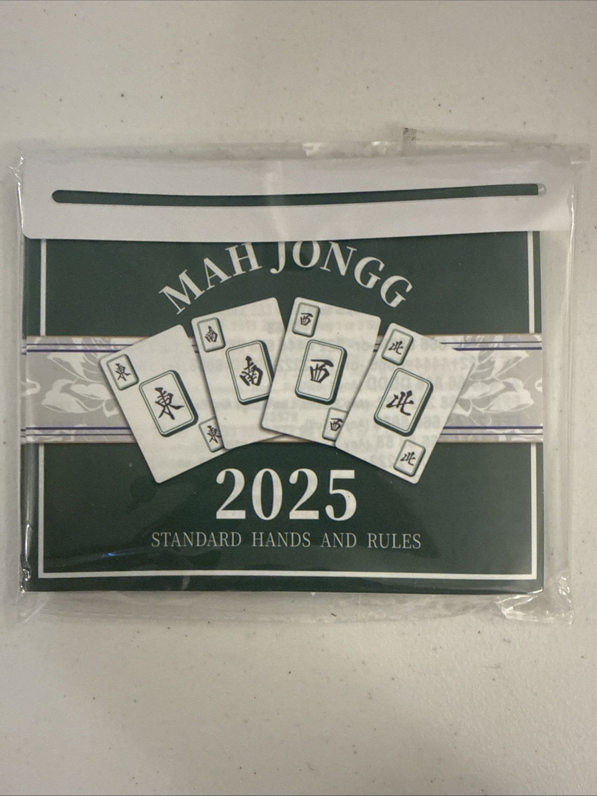 4-pk. | 2025 MahJongg Cards, Standard Hands and Rules