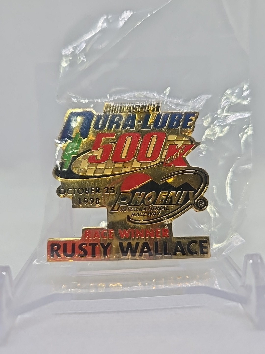 Rusty Wallace Race Winner Phoenix Dura-Lube 500 October 25th 1998 L👀k!