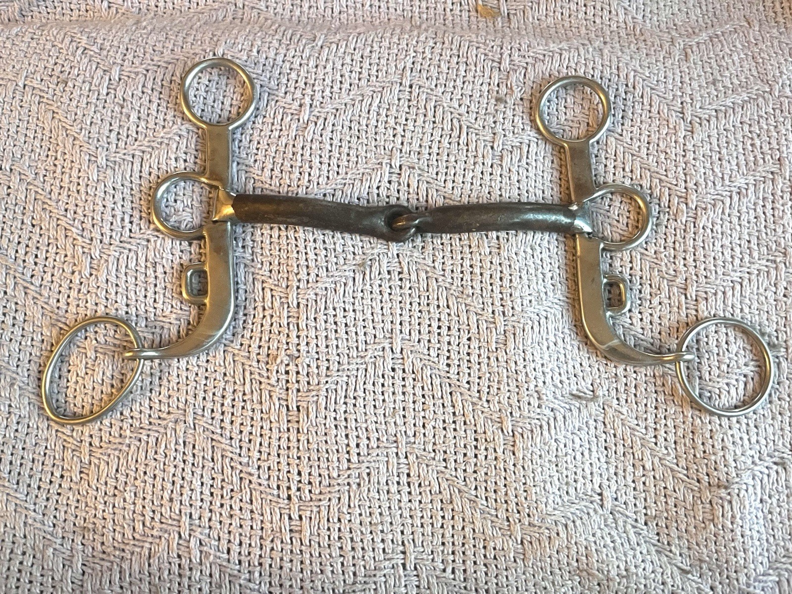 Reinsman 461 Marked 5” Argentine 4.5” Shank Western Snaffle Bit
