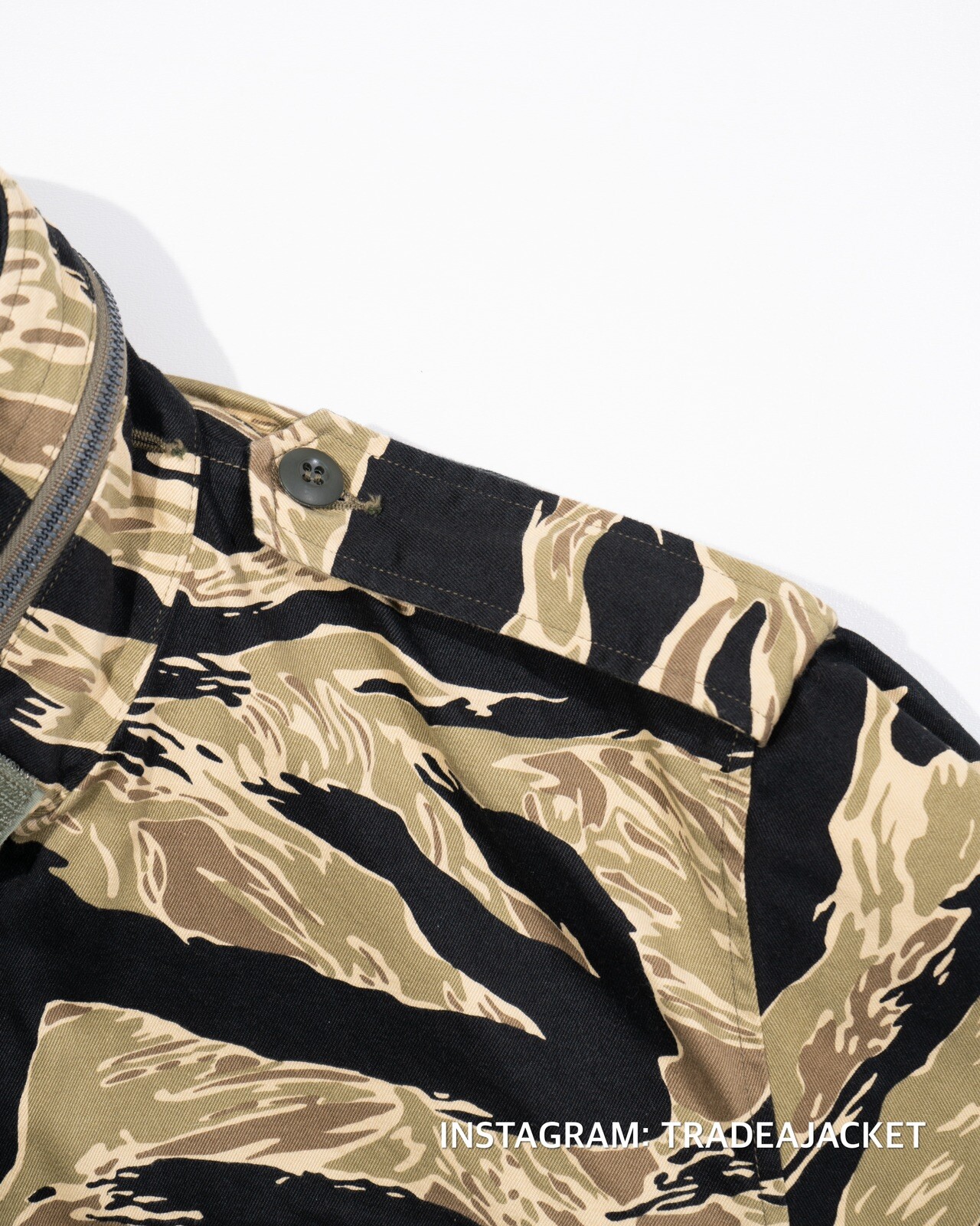 Buzz Rickson M-65 Field Jacket Golden Tiger Stripe Size 38