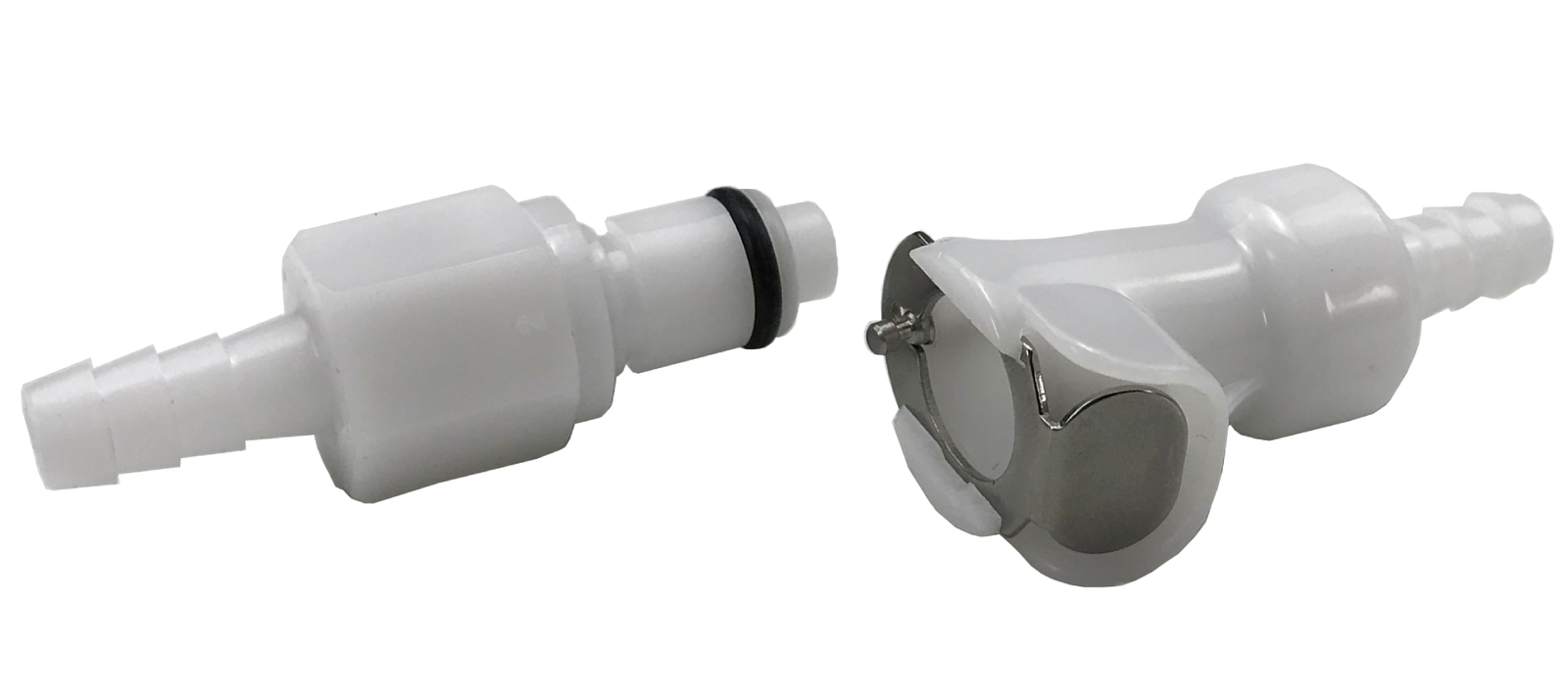 USWE Hydration Pack Hose Quick Seal Coupling Set White