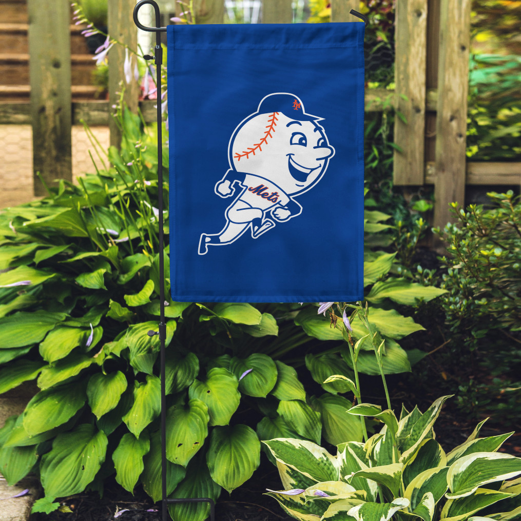 NEW YORK METS 11.5" X 17.5" GARDEN FLAG / YARD BANNER