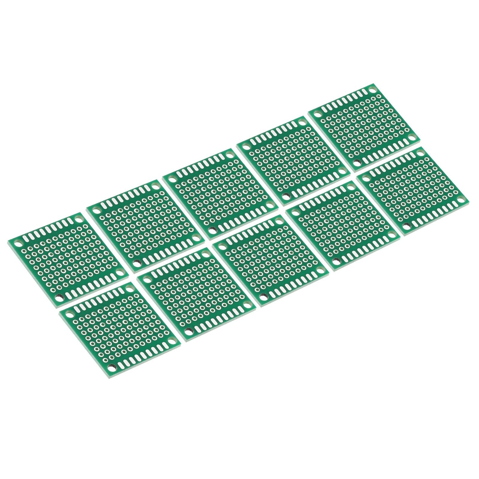 1.2" X 1.2" PCB Board Circuit, 24 Pcs Single Sided Prototype Perfboard Solder Bo