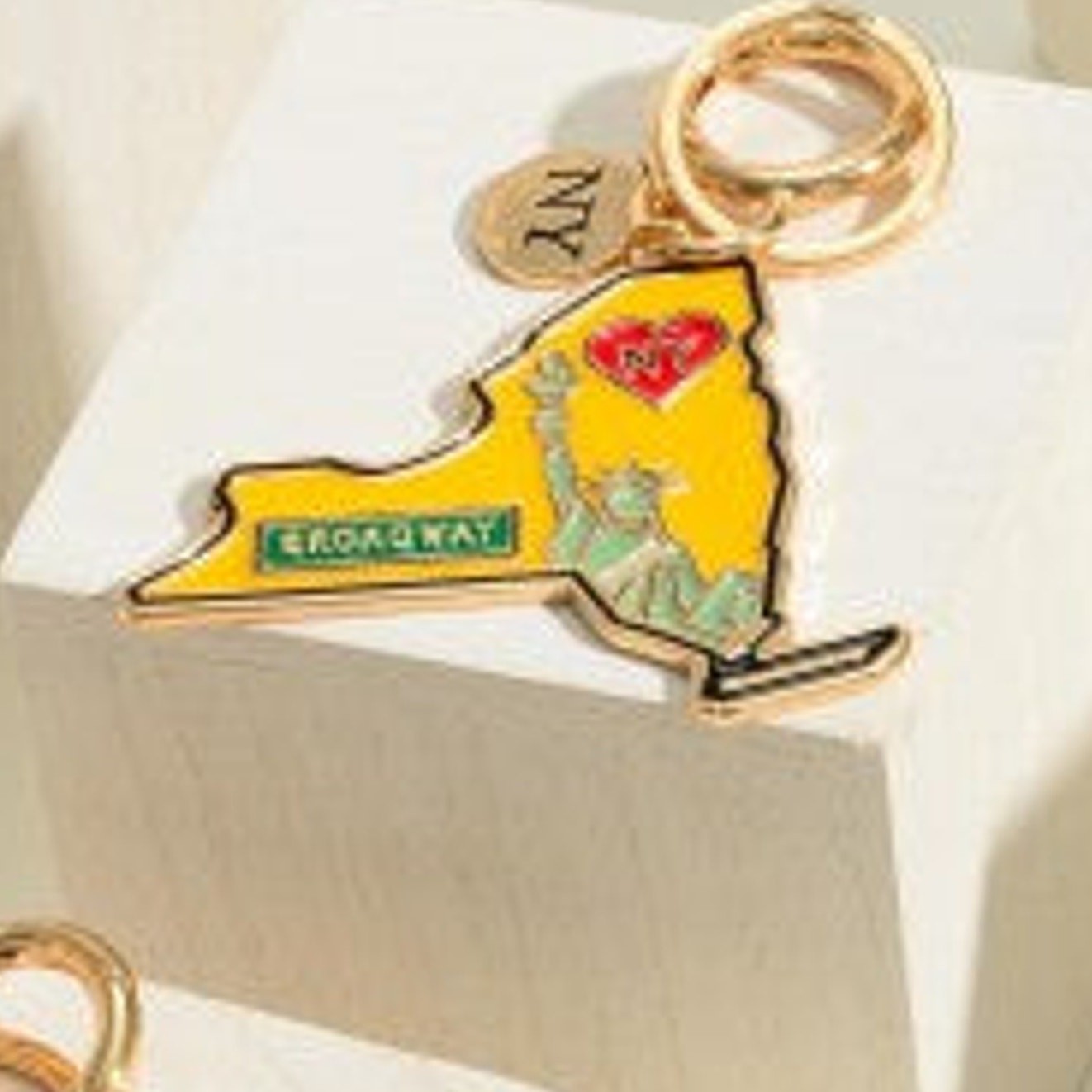 New York State Keychain | NY Shaped Key Ring