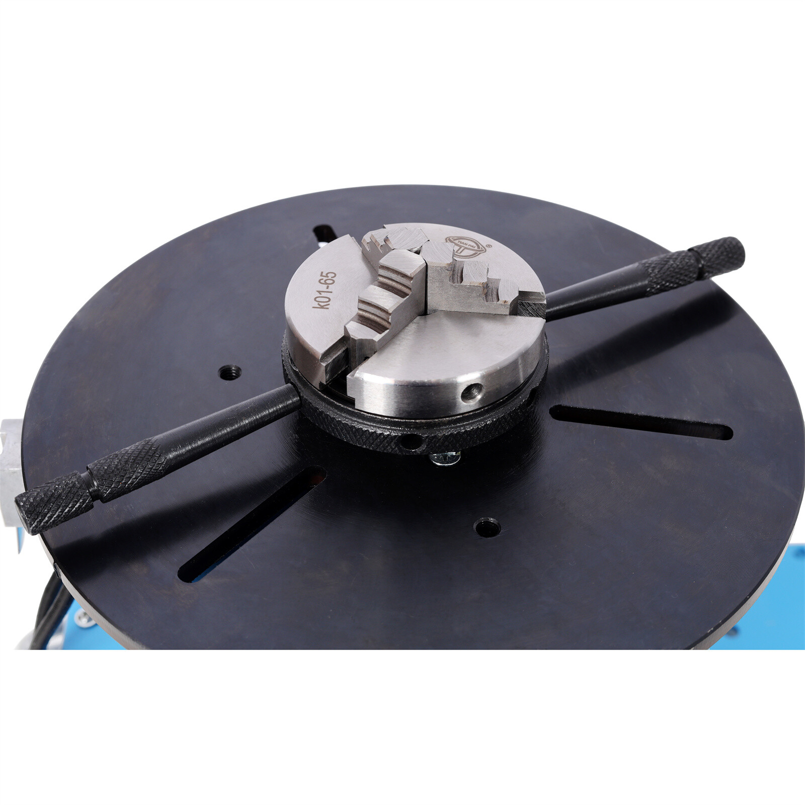 22LBS Rotary Welding Positioner 0-90° Welding Positioning Turntable Table