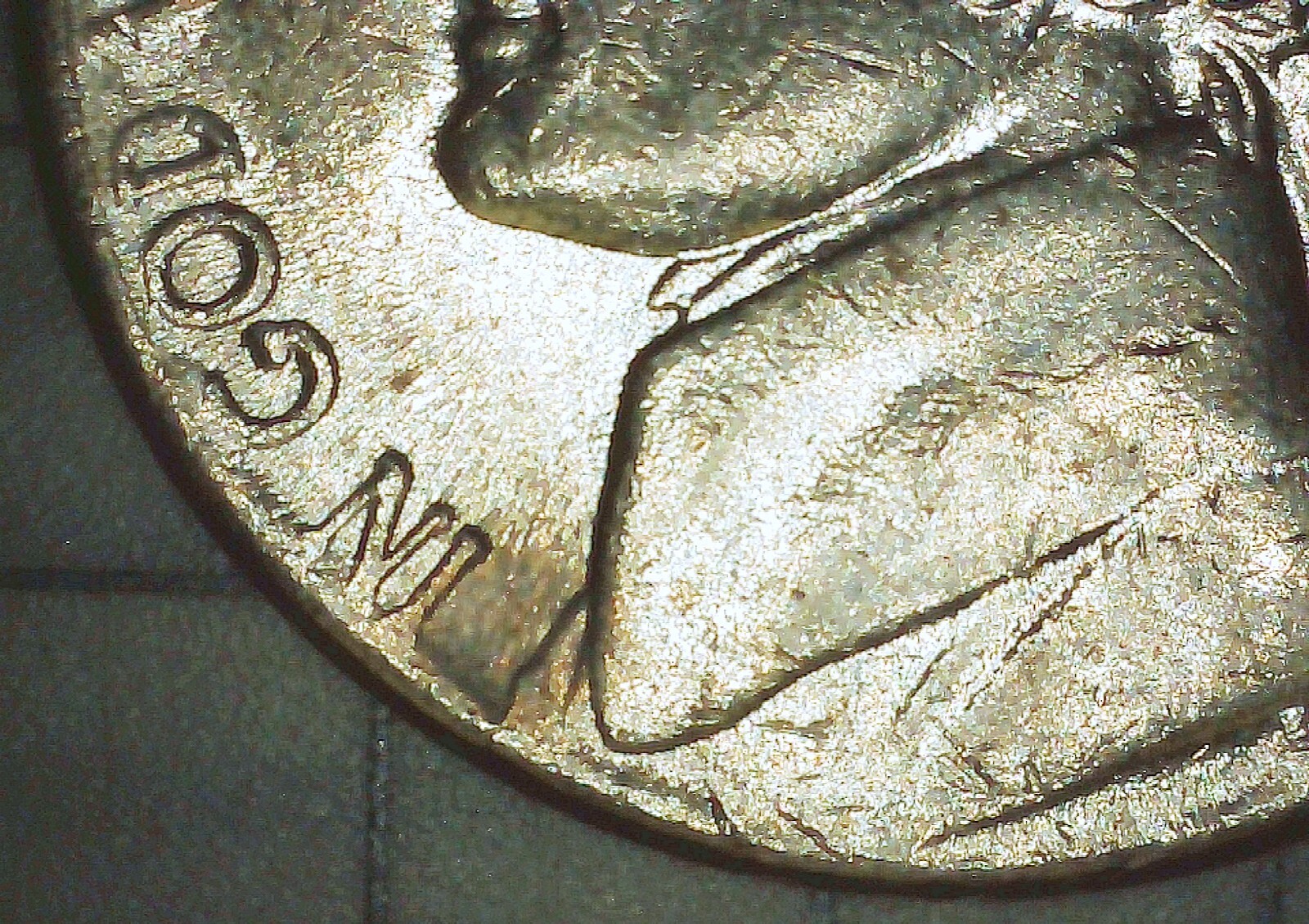 1994-P Jefferson Nickel DDR DDO Errors VF Missing FS