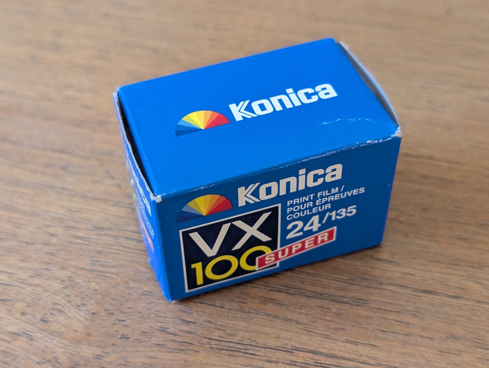Konica VX100 Super 35mm 24 Exposure ~ Ships from USA! ~ Cold Stored