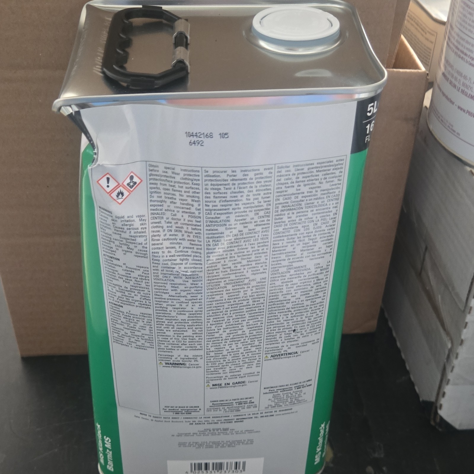 Axalta 8180 MS Clearcoat 5L