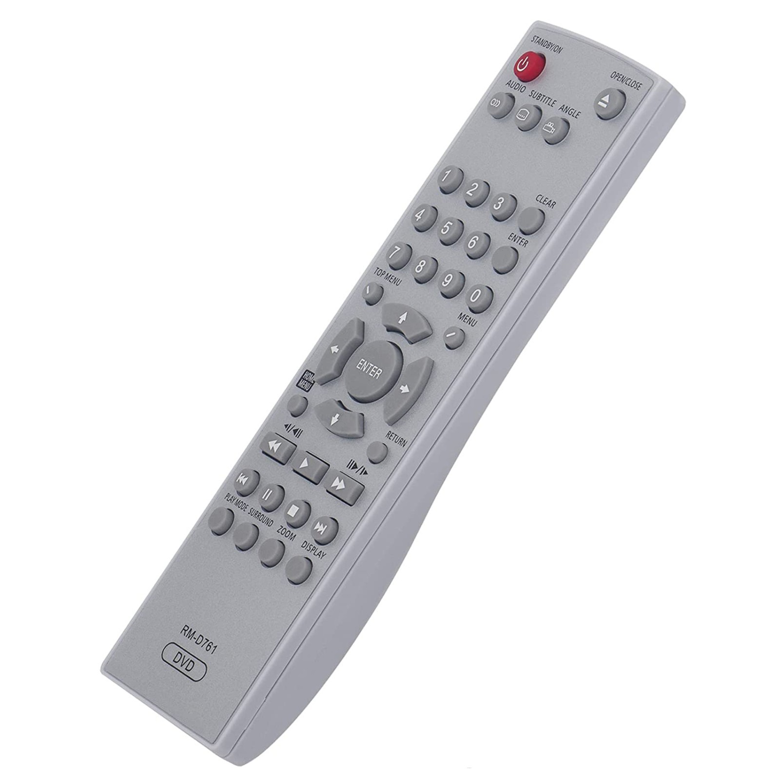RM-D761 Replace Remote Control fit For Pioneer DVD Player DV-250 DV-251 DV-260