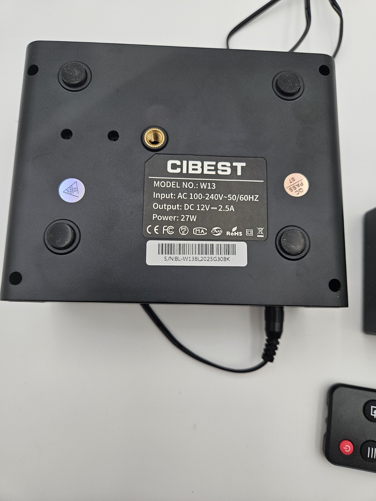 Cibest W13 Mini Projector With Remote And HDMI Cable