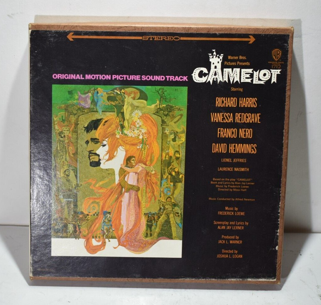 ‘Camelot’- Original Motion Picture Soundtrack Reel-To-Reel Tape   H1