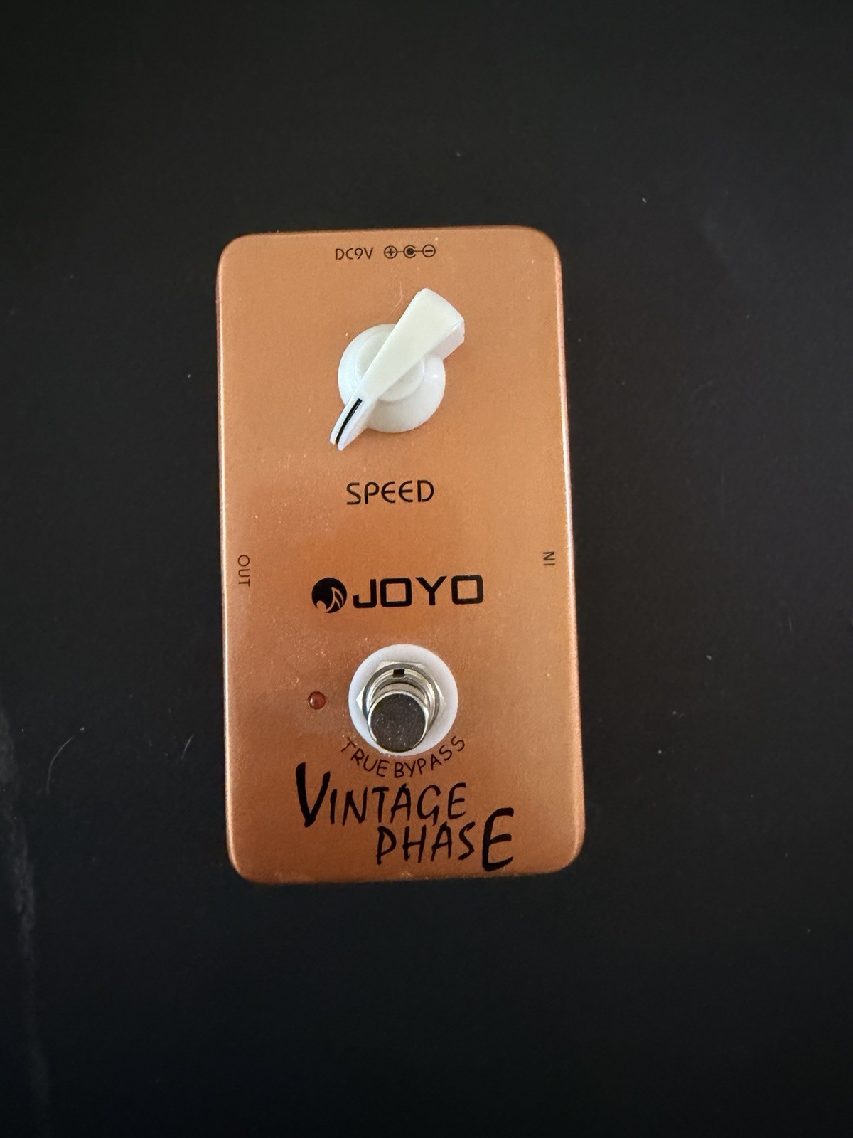 JOYO Vintage Phase Electric Guitar Pedal Classic Phaser Sounds of 70's JF-06