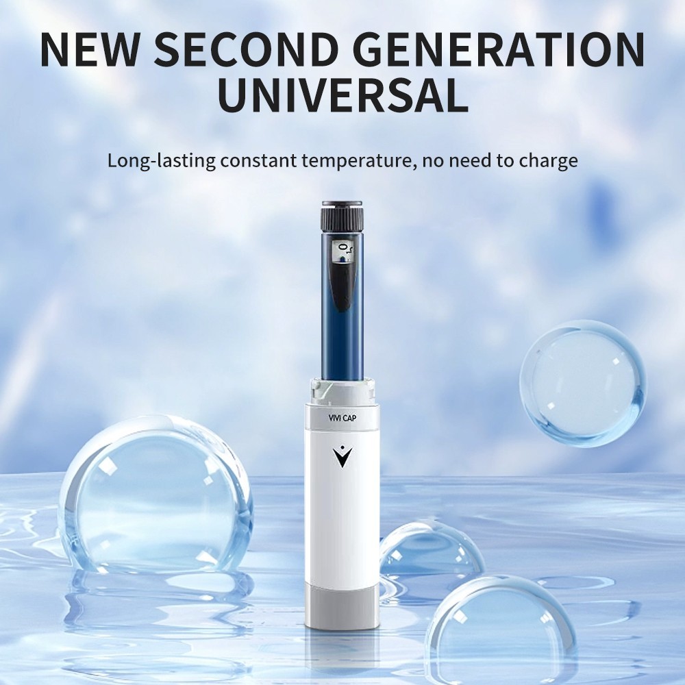 Compact Home Portable Universal Insulin Temperature-Controlled Pen Cap