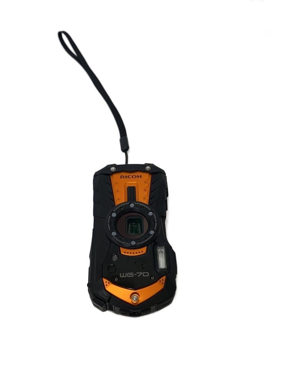 RICOH Compact Digital Camera WG-70 [Orange] Used